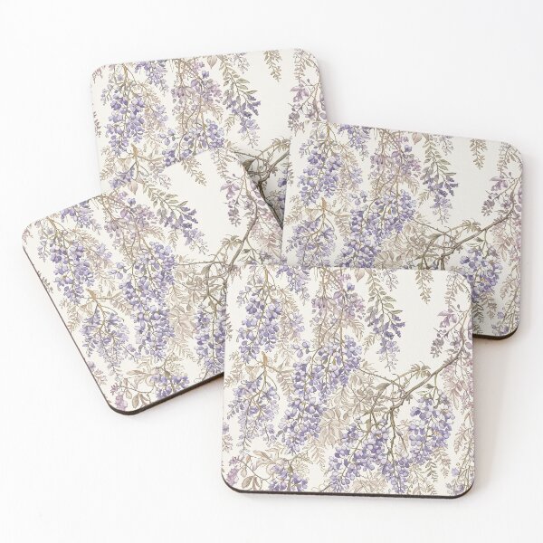 Item preview, Vintage Wisteria Design designed and sold by CoolPixels.