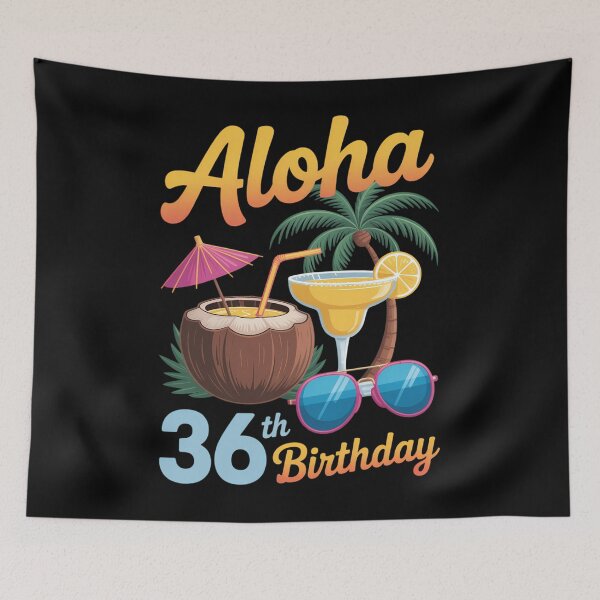 Item preview, Aloha Its My 36th Birthday Hawaii Beach 36 Year Old Hawaiian designed and sold by PunkNation-Arts.