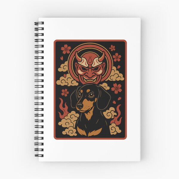 Item preview, Dachshund Oni Mask designed and sold by roslexfulsia.