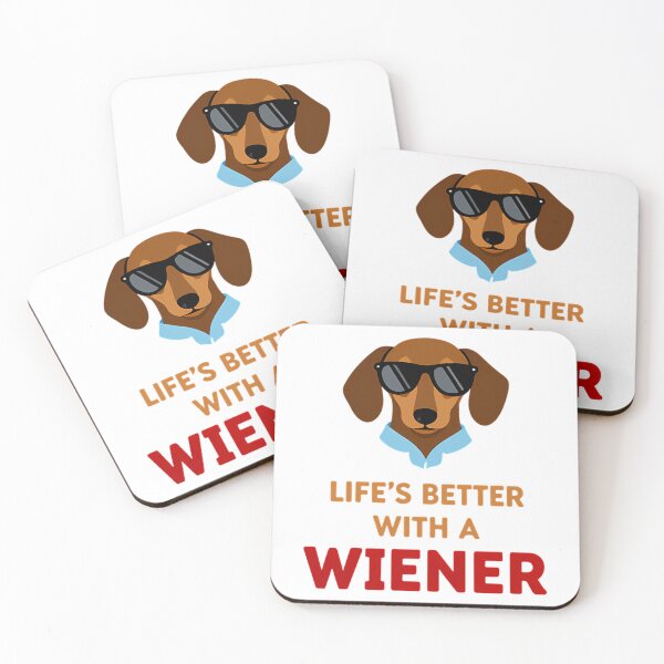 Item preview, Lifes Better With A Wiener designed and sold by roslexfulsia.