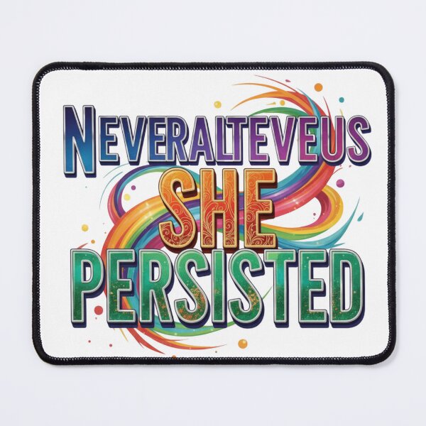 Item preview, Nevertheless, She Persisted – Inspirational Feminist Quote Design for Women Empowerment designed and sold by Rockz-Fashion.