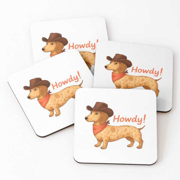 Item preview, Howdy Dashound designed and sold by roslexfulsia.