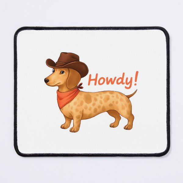 Item preview, Howdy Dashound designed and sold by roslexfulsia.
