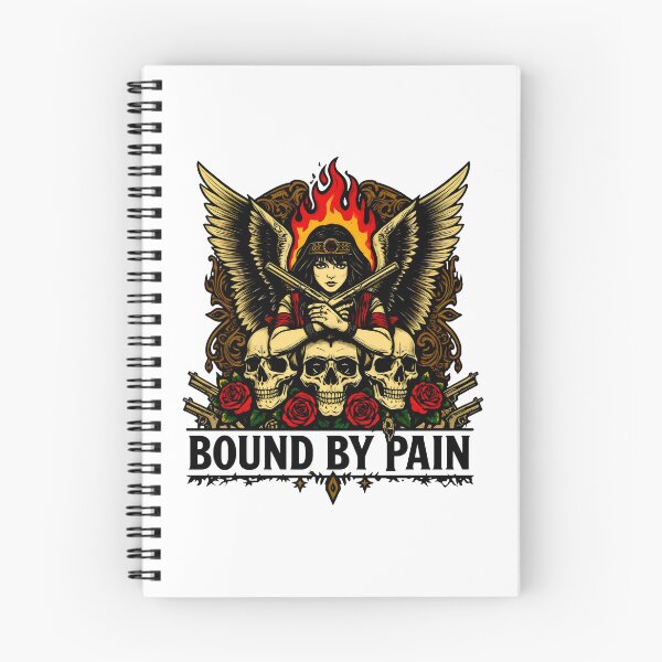 Item preview, Gothic Winged Warrior Surrounded by Roses and Flames designed and sold by SplashTastic.