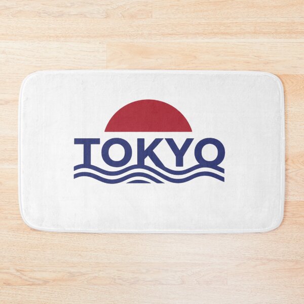 Item preview, Tokyo Semi-Sun Wave Typography — Cropped Sun & Undercut Wave Wordmark designed and sold by Momay-designer.