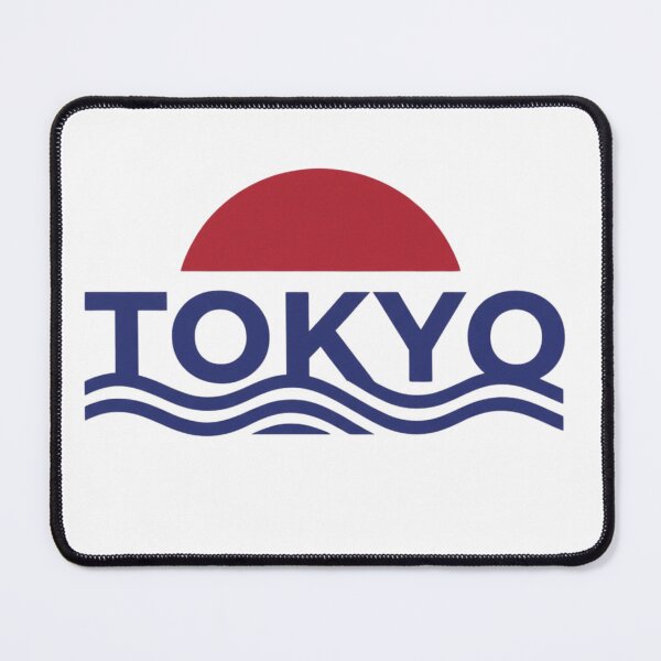 Item preview, Tokyo Semi-Sun Wave Typography — Cropped Sun & Undercut Wave Wordmark designed and sold by Momay-designer.