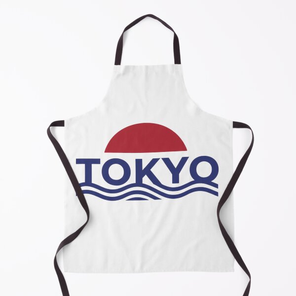 Item preview, Tokyo Semi-Sun Wave Typography — Cropped Sun & Undercut Wave Wordmark designed and sold by Momay-designer.