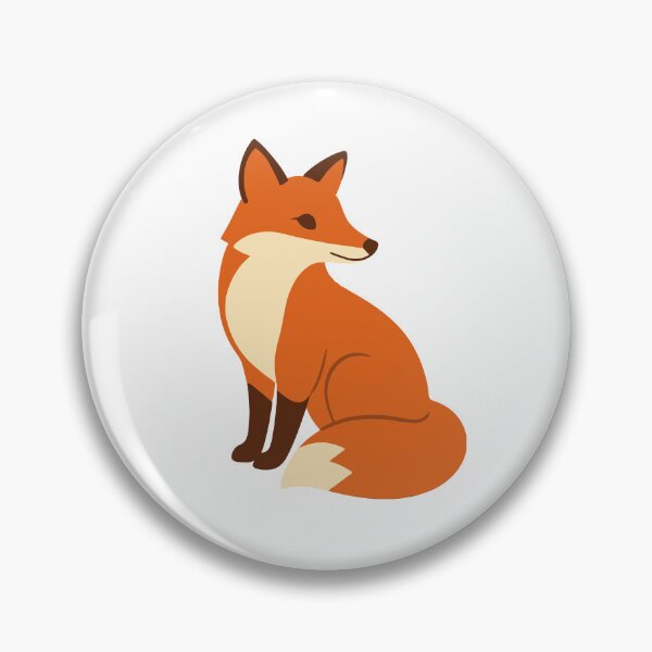 Artikelvorschau, Minimalistischer Fuchs – Herbstliches Flat Design entworfen und verkauft von DKunic.