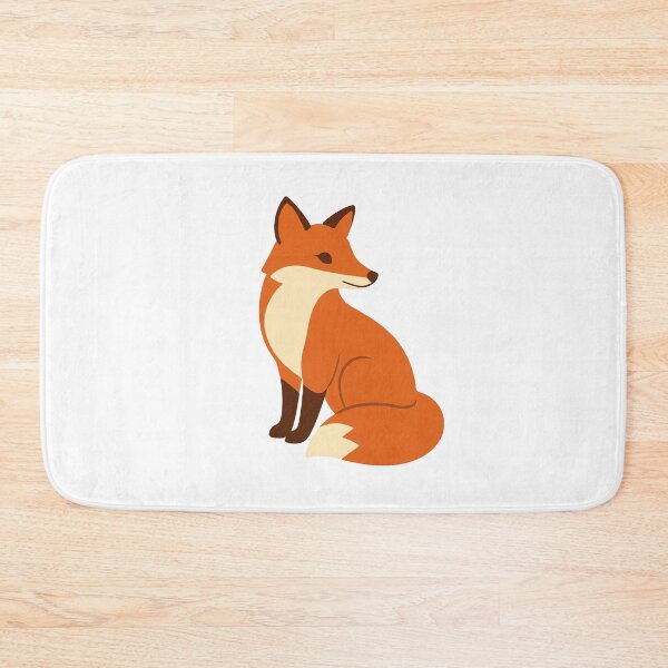 Item preview, Minimalist Fox – Autumn Flat Design designed and sold by DKunic.