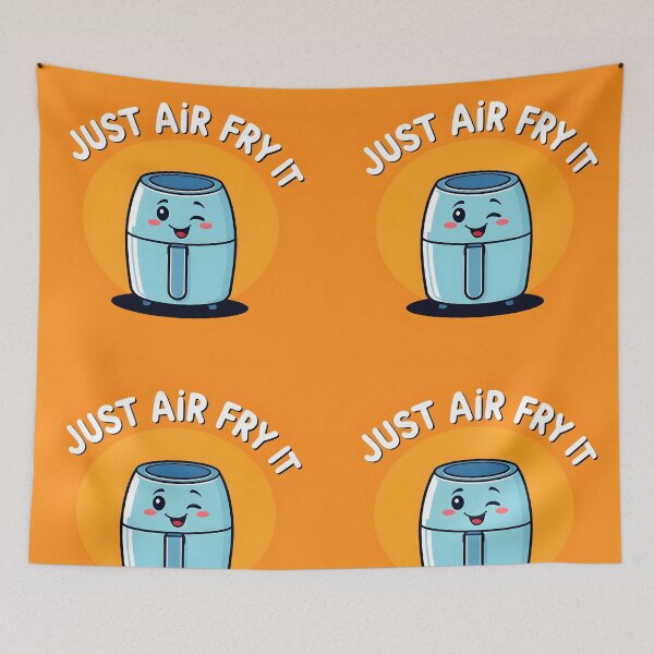 Item preview, Just Air Fry It – Cute Kawaii Air Fryer Design designed and sold by EmeraldeaArt.