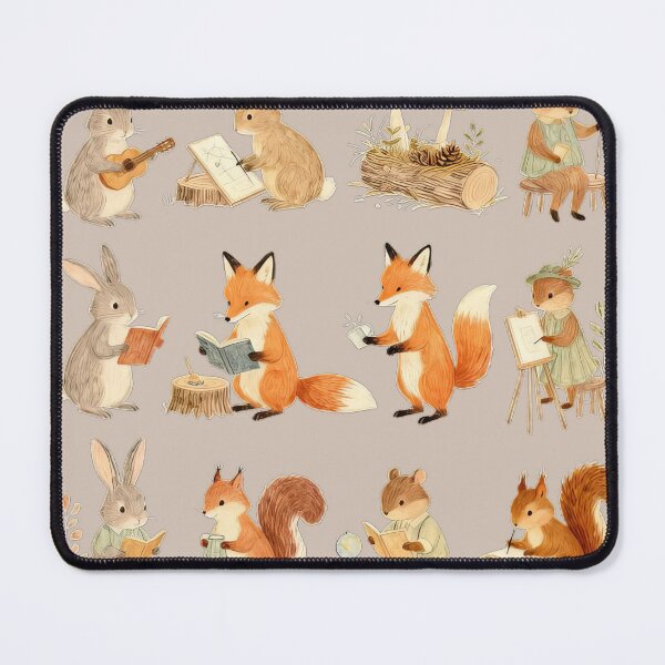 Item preview, Whimsical Woodland Animals designed and sold by OrdinarySeams.