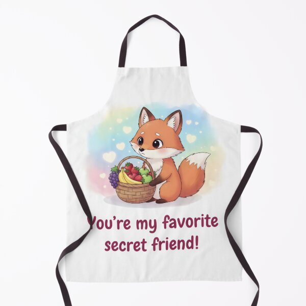 Item preview, Charming Brown Fox with Grapes, Strawberries, and Hearts designed and sold by SplashTastic.