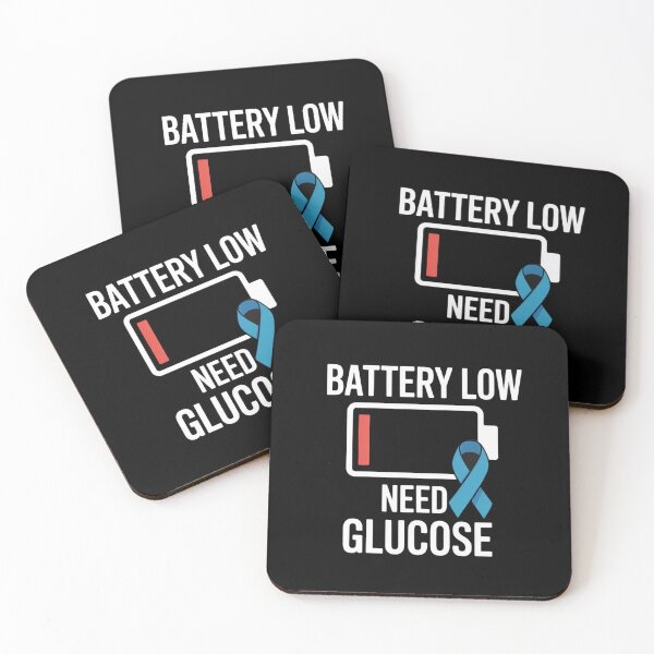 Artikelvorschau, Batterie schwach, Glukose erforderlich, T1D-Diabetes-Bewusstsein entworfen und verkauft von LeeEvans222.