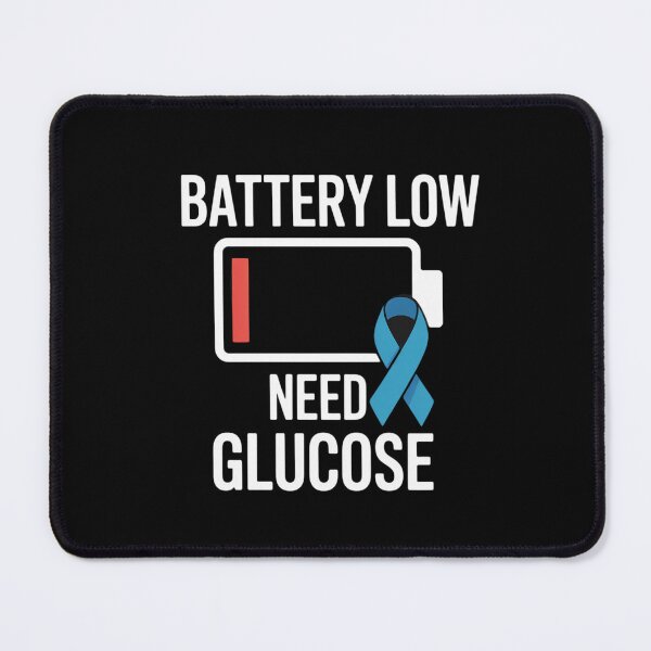 Item preview, Battery Low Need Glucose t1d Diabetes Awareness designed and sold by LeeEvans222.
