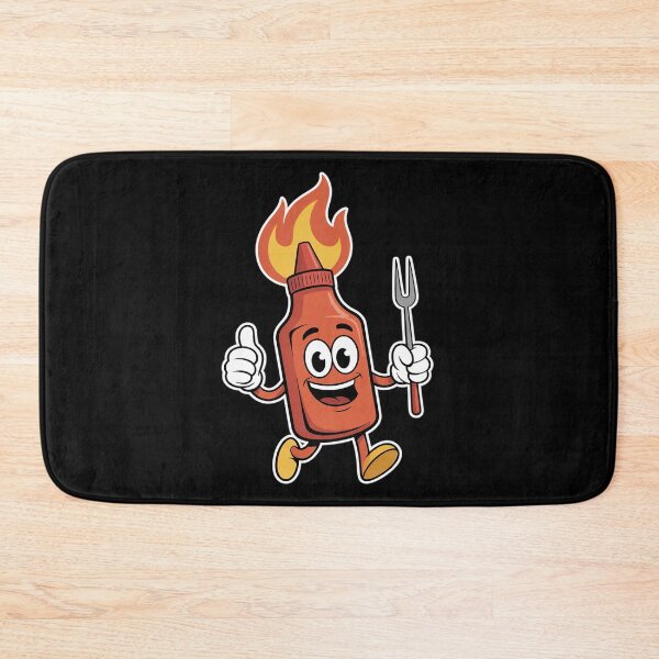 Artikelvorschau, BBQ Hot Sauce Maskottchen, würziger Grill-Humor entworfen und verkauft von LeeEvans222.