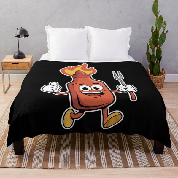 Item preview, BBQ Hot Sauce Mascot, Spicy Grilling Humor designed and sold by LeeEvans222.
