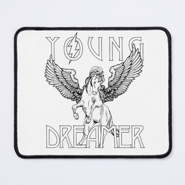 Item preview, Young Dreamer Pegasus Illustration designed and sold by The secret storage room.
