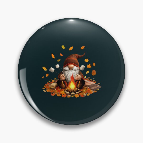 Item preview, Autumn Forest Camping Gnome Campfire designed and sold by Salzedoashop.