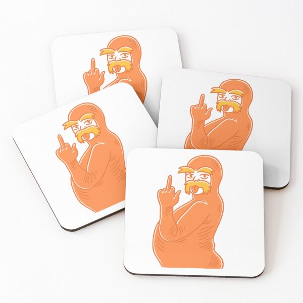 Item preview, Ashby Lorax Middle Finger Hand Drawing designed and sold by MarlinConroy.