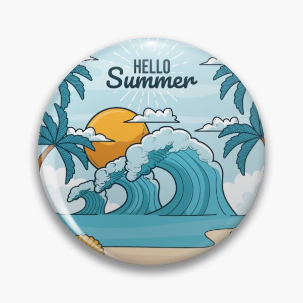 Item preview, Hello Summer designed and sold by OrganicCharm.