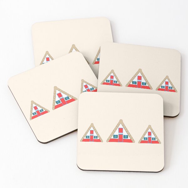 Item preview, Santana Madeira Houses – Trio of Traditional Portuguese Cottages designed and sold by katerin17.