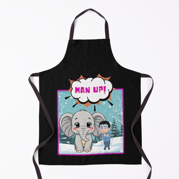 Item preview, man up it's not that cold designed and sold by aledfychan.