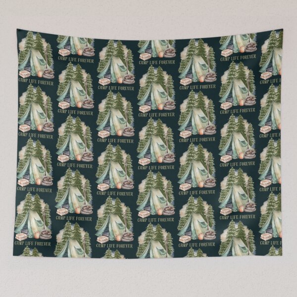 Item preview, CAMP LIFE FOREVER designed and sold by Salzedoashop.