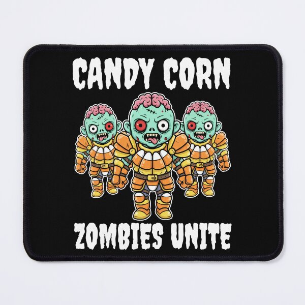 Item preview, CANDY CORN ZOMBIES UNITE - ZOMBIE HALLOWEEN designed and sold by KEF Custom.