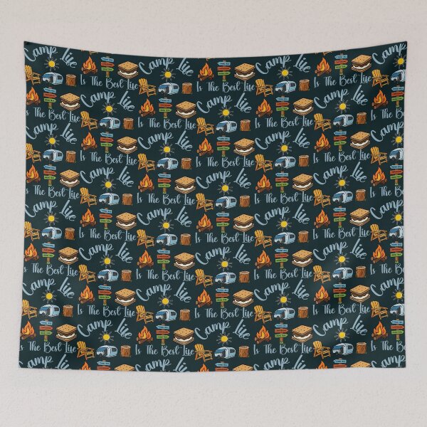 Item preview, Camp Life Is The Best Life designed and sold by Salzedoashop.