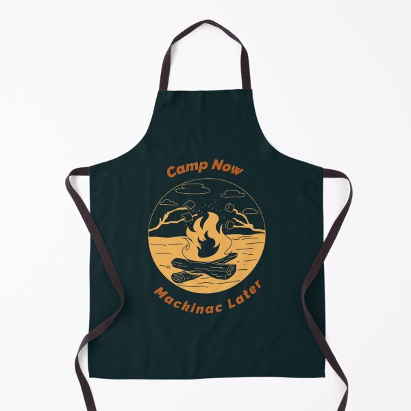 Item preview, Camp Now, Mackinac Later Michigan Camping designed and sold by Salzedoashop.