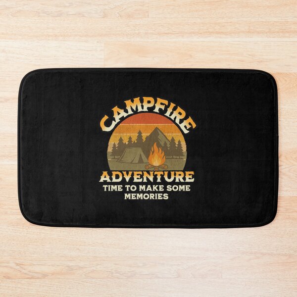 Item preview, Campfire Adventure Vintage Camping Outdoor Retro Men Women designed and sold by Salzedoashop.