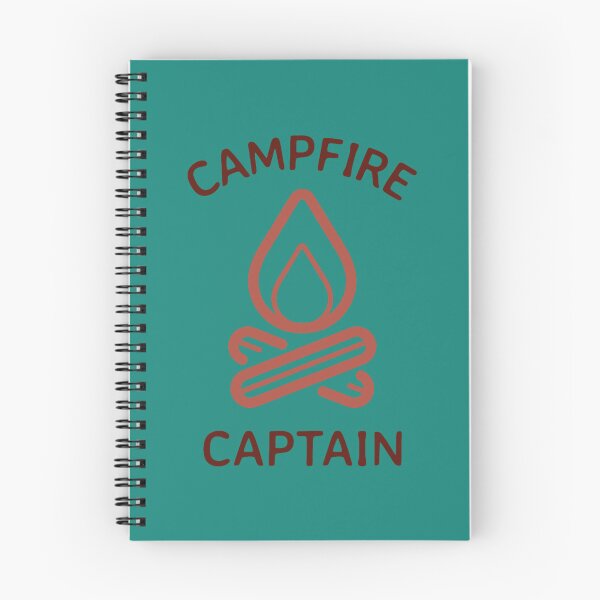 Item preview, Campfire Captain Camping Nerd designed and sold by Salzedoashop.
