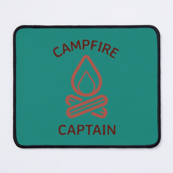 Item preview, Campfire Captain Camping Nerd designed and sold by Salzedoashop.