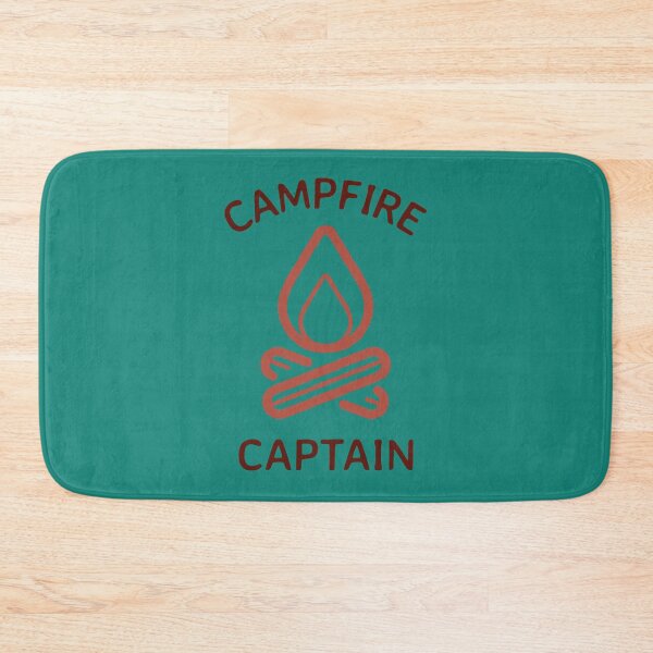 Item preview, Campfire Captain Camping Nerd designed and sold by Salzedoashop.