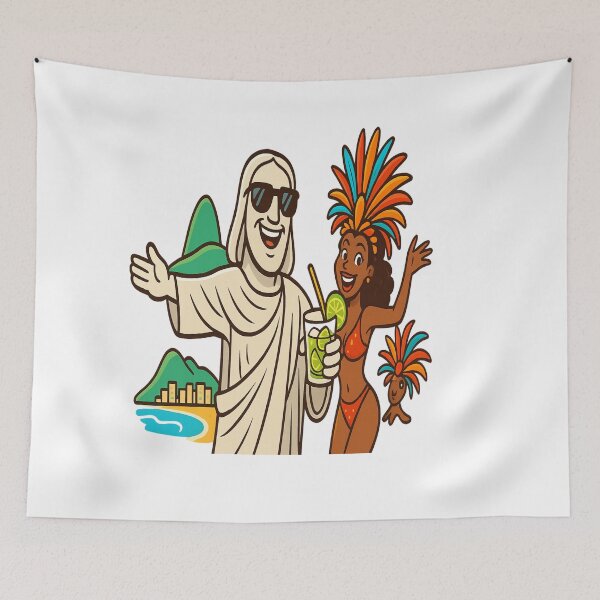 Item preview, Carnival Vibes in Rio designed and sold by Globalcitytees.
