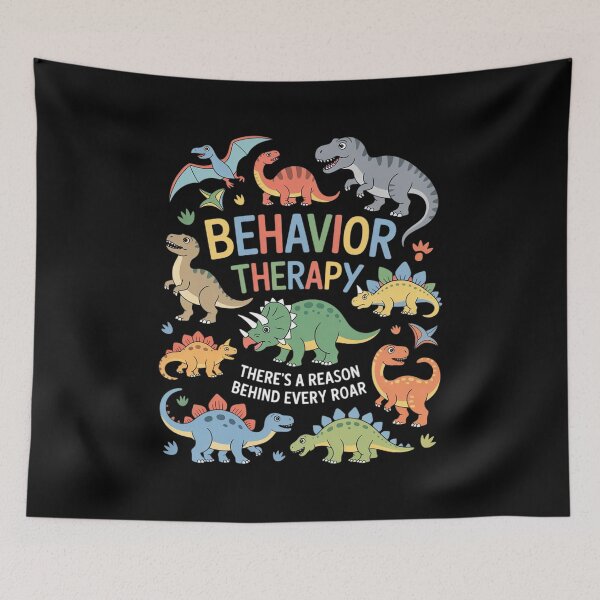 Item preview, Behavior Therapy Dinosaur Specialist Analyst ABA Therapist designed and sold by LeeEvans222.