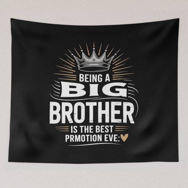 Aperçu de l'œuvre Être grand frère La meilleure promotion Eve Cool Sibling créée et vendue par LeeEvans222.