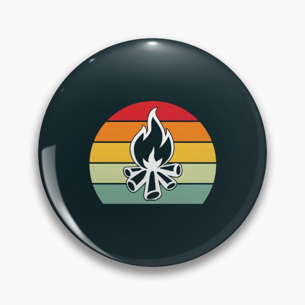 Item preview, Campfire Sunset - Camping Hiking Outdoors designed and sold by Salzedoashop.