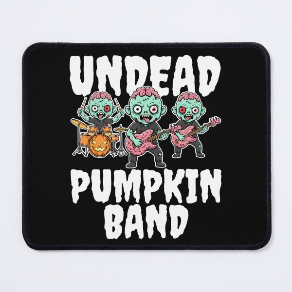 Item preview, UNDEAD PUMPKIN BAND - ZOMBIE HALLOWEEN designed and sold by KEF Custom.