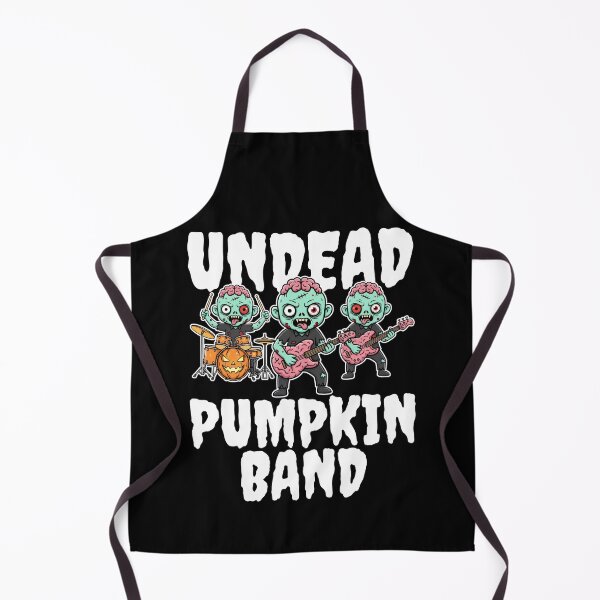 Item preview, UNDEAD PUMPKIN BAND - ZOMBIE HALLOWEEN designed and sold by KEF Custom.