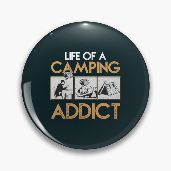Item preview, Camping Addict designed and sold by Salzedoashop.