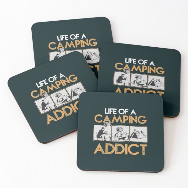 Item preview, Camping Addict designed and sold by Salzedoashop.