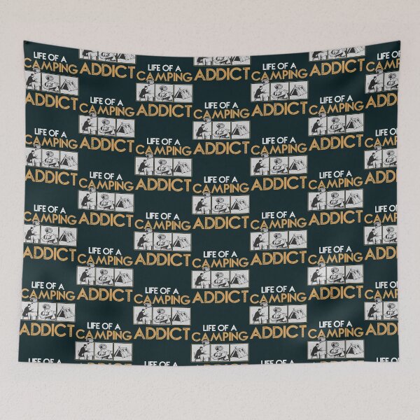 Item preview, Camping Addict designed and sold by Salzedoashop.