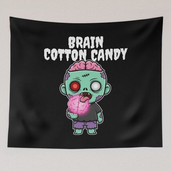 Item preview, BRAIN COTTON CANDY - ZOMBIE HALLOWEEN designed and sold by KEF Custom.