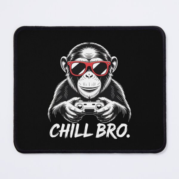 Item preview, Monkey Gamer - Chill Bro designed and sold by 123ks.
