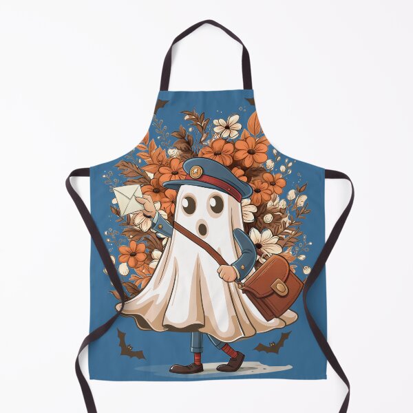 Item preview, Halloween Postal Service Ghost – Spooky Mail Delivery designed and sold by ArtsyExplorer.