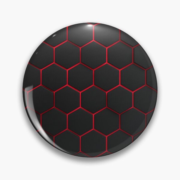 Item preview, Crimson Hex Grid designed and sold by Kaleidoscope Print.