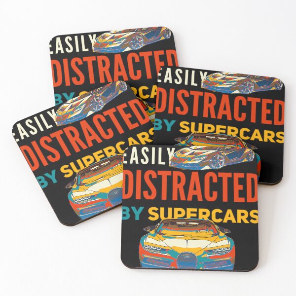 Item preview, Me distraigo fácilmente con los supercoches designed and sold by JeremyWade.