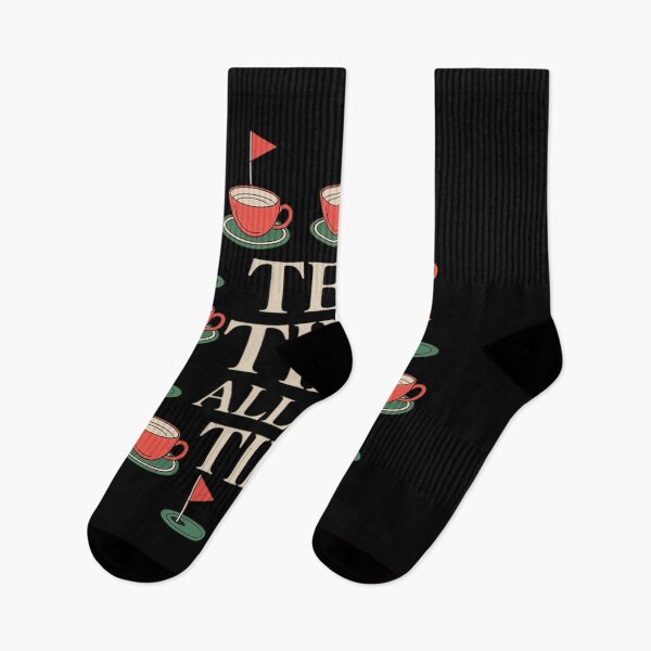 Item preview, Berry Red Tea Time All The Time Golf Pun designed and sold by JonBarnes22.