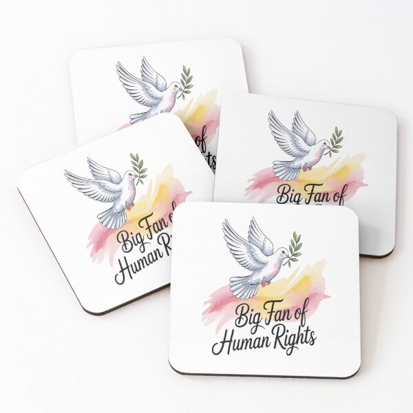 Item preview, Big Fan of Human Rights Dove Peace Equality Advocate  designed and sold by JonBarnes22.